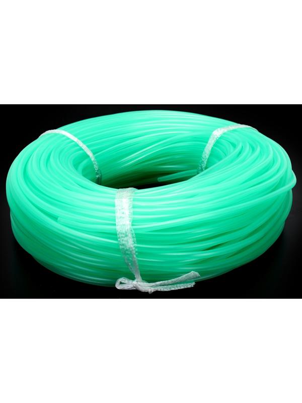 Шланг аквариумный, силиконовый, длина 75 м, Ø 4 мм, зелёный