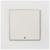 Выключатель TOT Matte Glass, 10 А, 1 кл., с подсветкой, скрытый, стекло, белый
