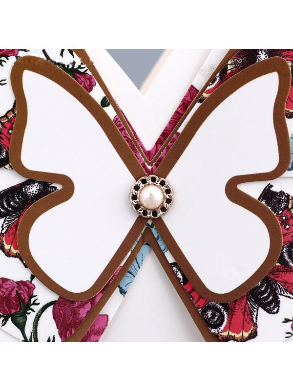 Переноска для цветов тиснение белая, влагостойкая, 21,5х19см 350гр