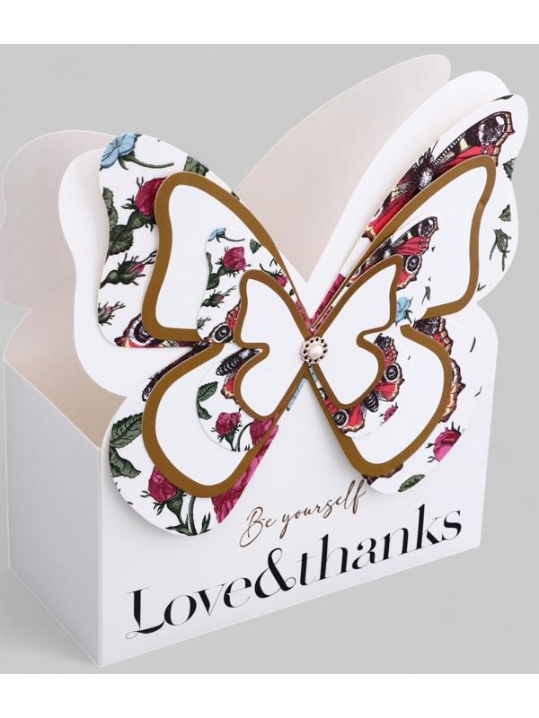 Переноска для цветов тиснение белая, влагостойкая, 21,5х19см 350гр