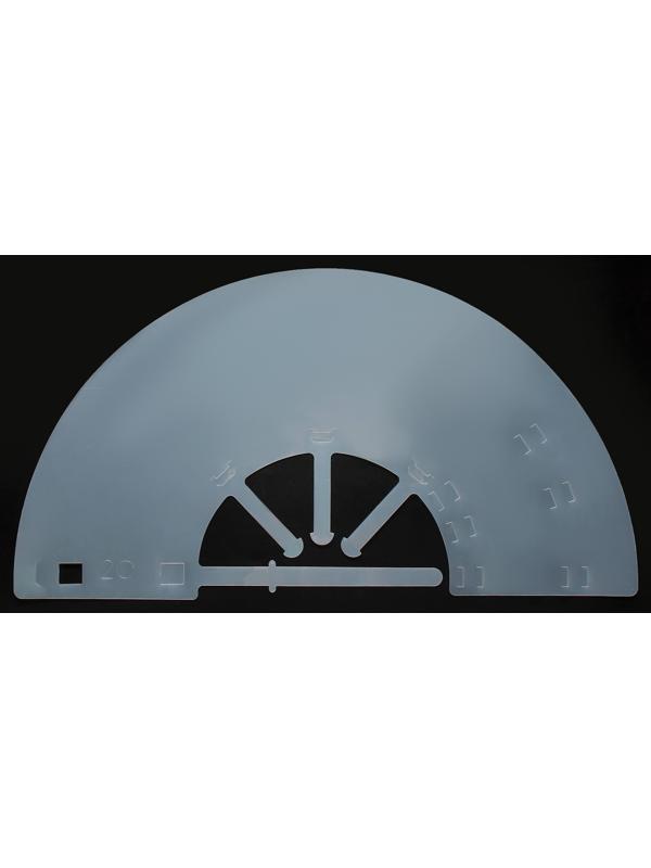 Ветеринарный воротник с креплением на ошейник, высота 20 см (без ошейника)