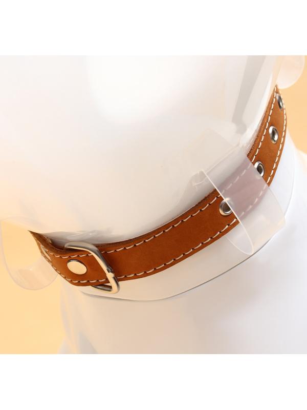 Ветеринарный воротник с креплением на ошейник, высота 20 см (без ошейника)