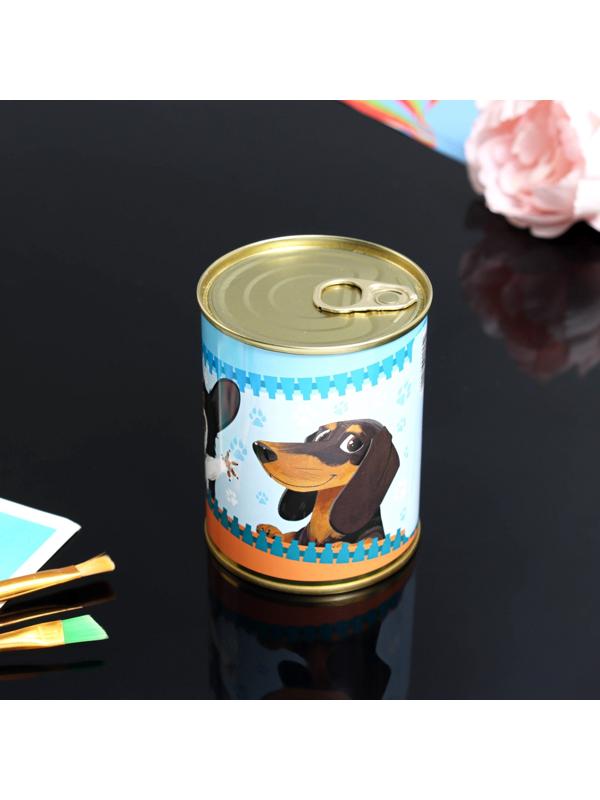 Весёлые фанты в банке «Гав», прикол в подарок