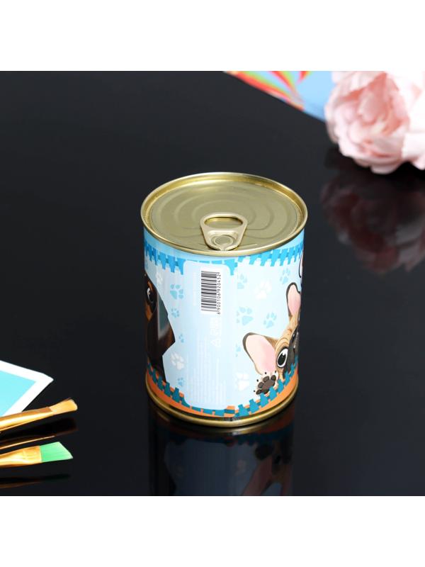 Весёлые фанты в банке «Гав», прикол в подарок