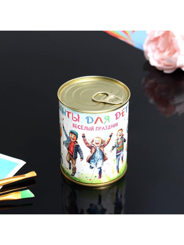 Весёлые фанты в банке «Для детей на праздник», прикол в подарок