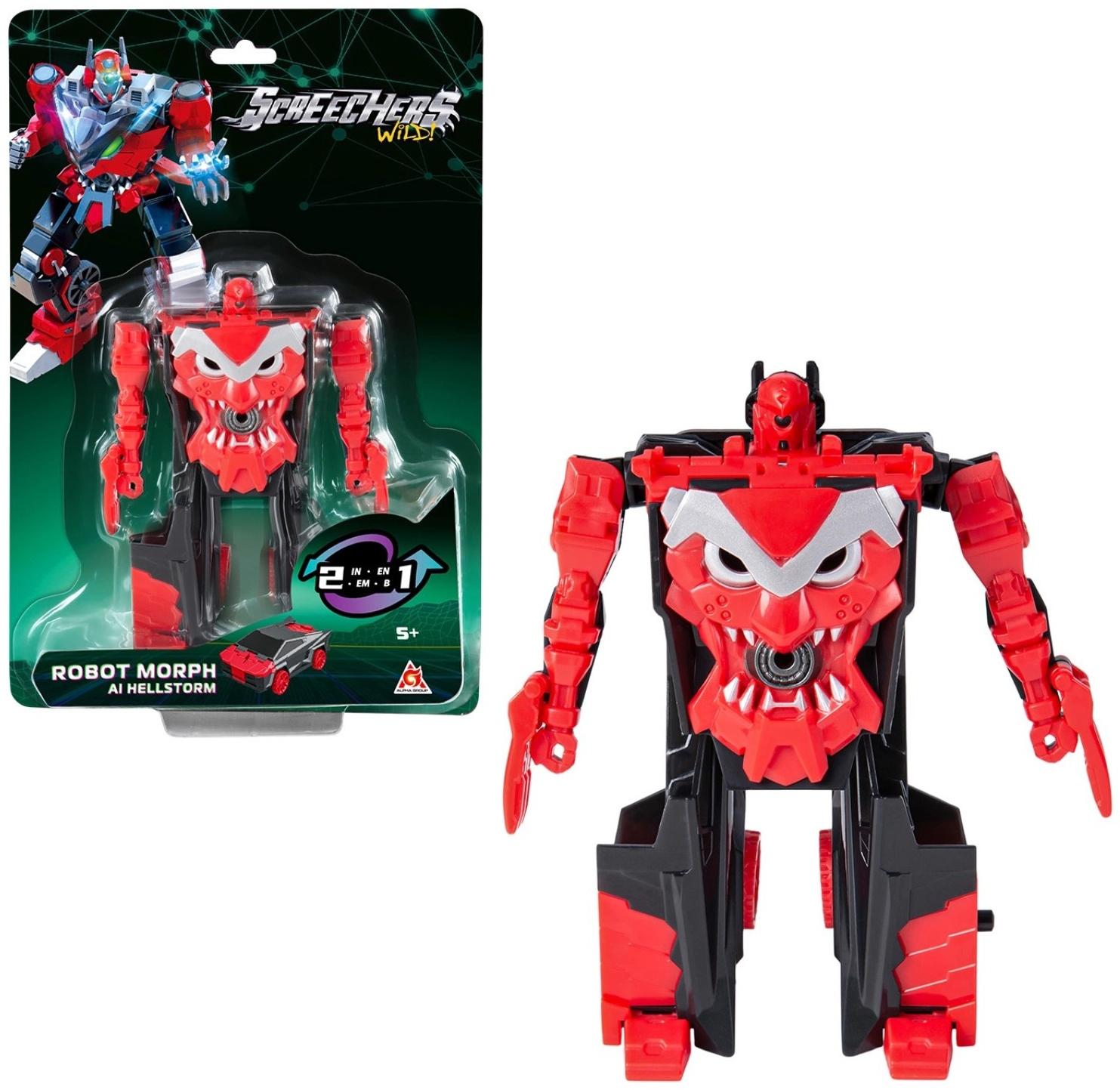 Машинка - трансформер «Дикие Скричеры: Робот Хэллшторм S5»