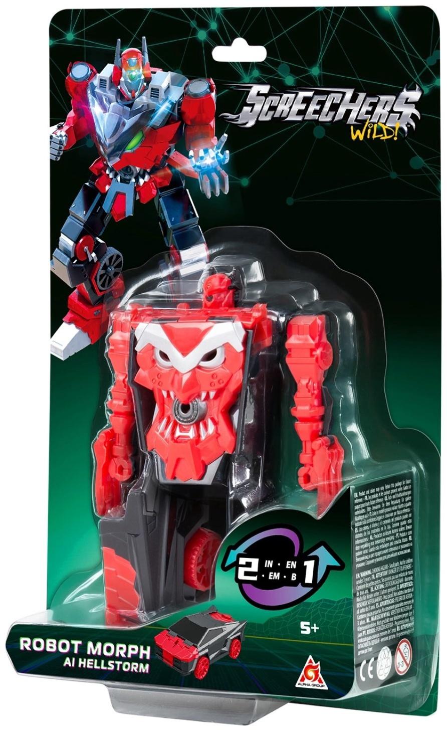 Машинка - трансформер «Дикие Скричеры: Робот Хэллшторм S5»