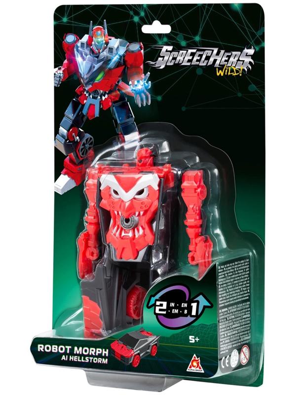 Машинка - трансформер «Дикие Скричеры: Робот Хэллшторм S5»