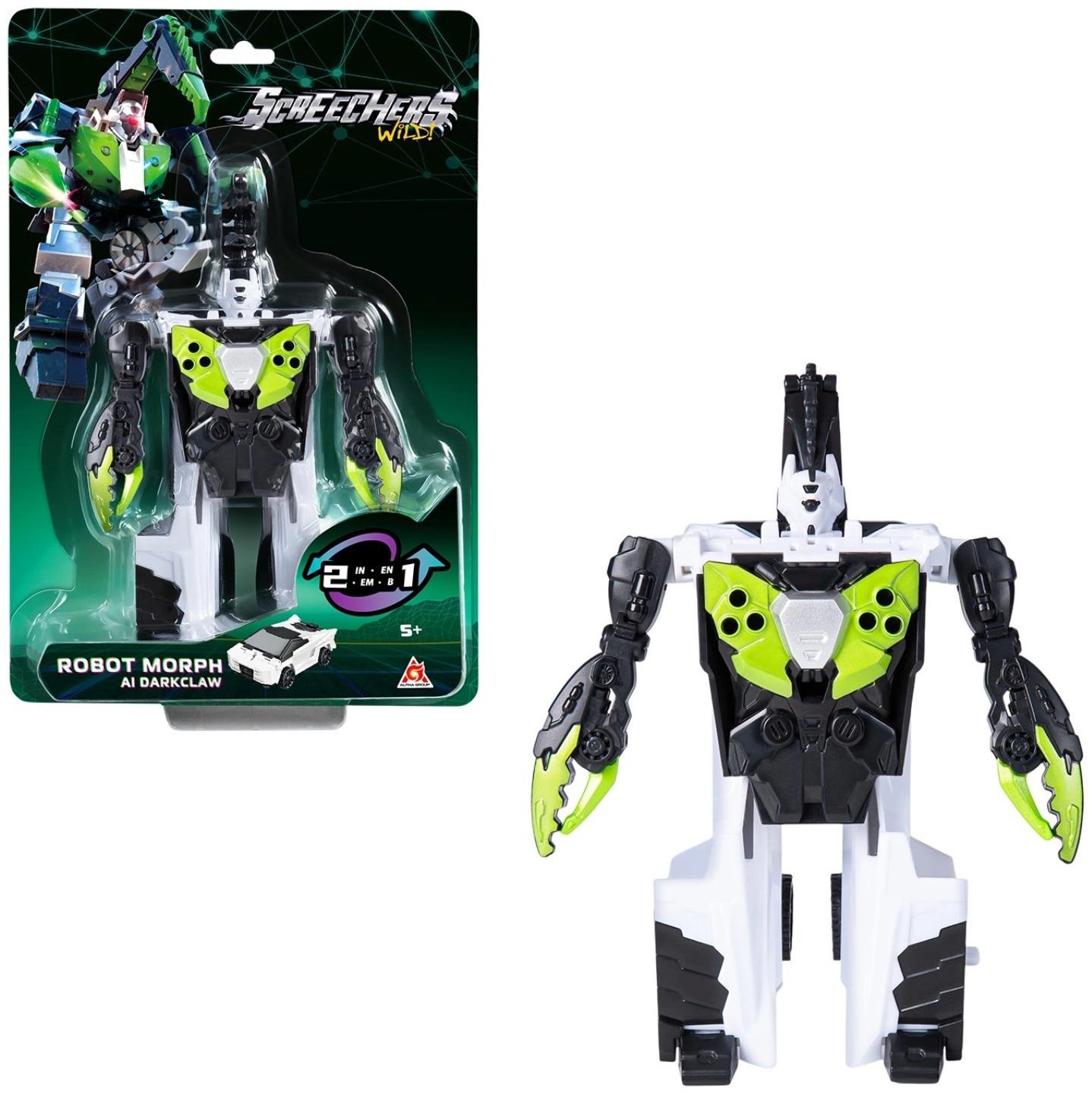 Машинка - трансформер «Дикие Скричеры: Робот Дарккло S5»