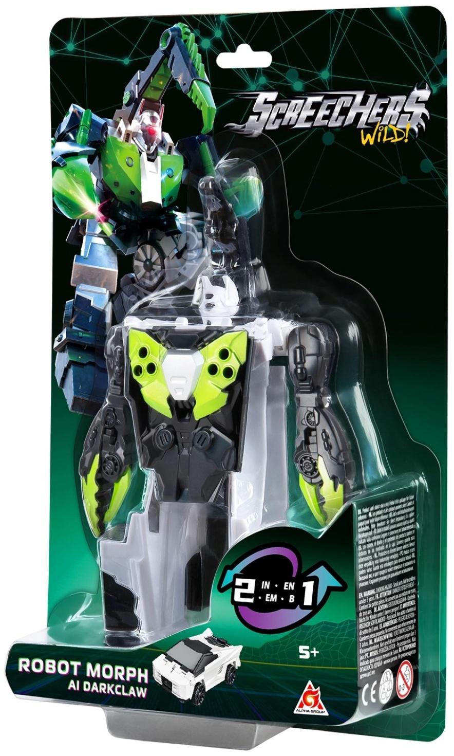Машинка - трансформер «Дикие Скричеры: Робот Дарккло S5»