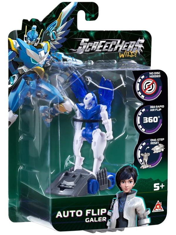 Машинка - трансформер «Дикие Скричеры: Автофлип Геллер S5»