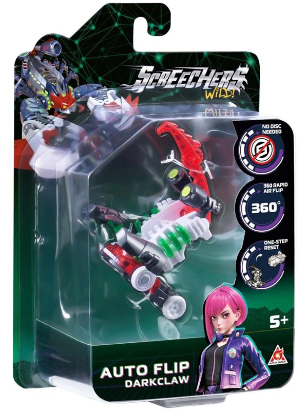 Машинка - трансформер «Дикие Скричеры: Автофлип Дарккло S5»