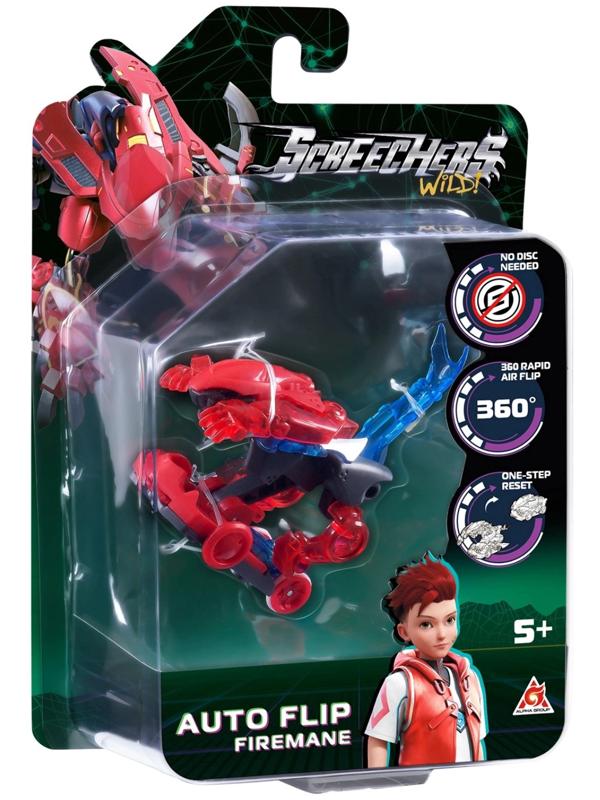 Машинка - трансформер «Дикие Скричеры: Автофлип Фаермэйн S5»