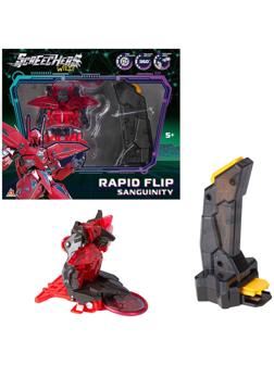 Машинка - трансформер «Дикие Скричеры: Рэпидфлип Сангвинити S5», с пусковой установкой