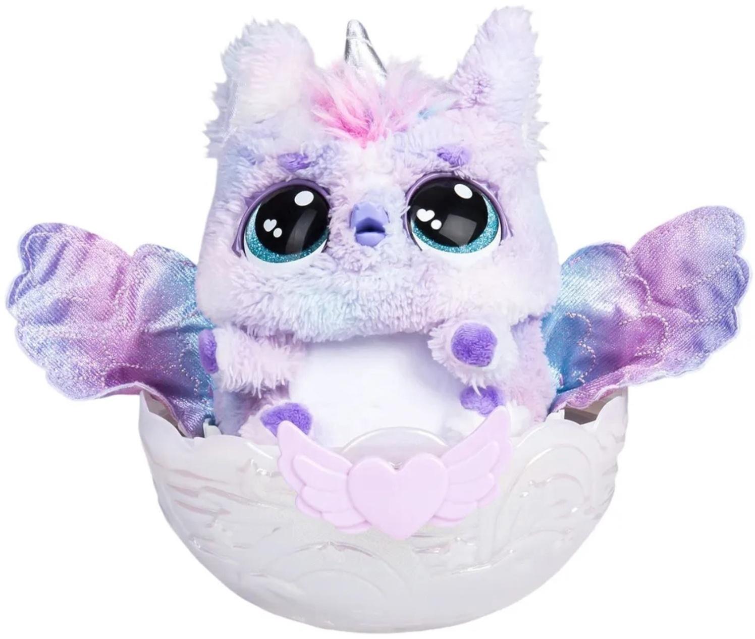 Игрушка интерактивная в яйце Hatchimals Alive «Единорог», свет, звук, дым