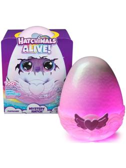 Игрушка интерактивная в яйце Hatchimals Alive «Единорог», свет, звук, дым