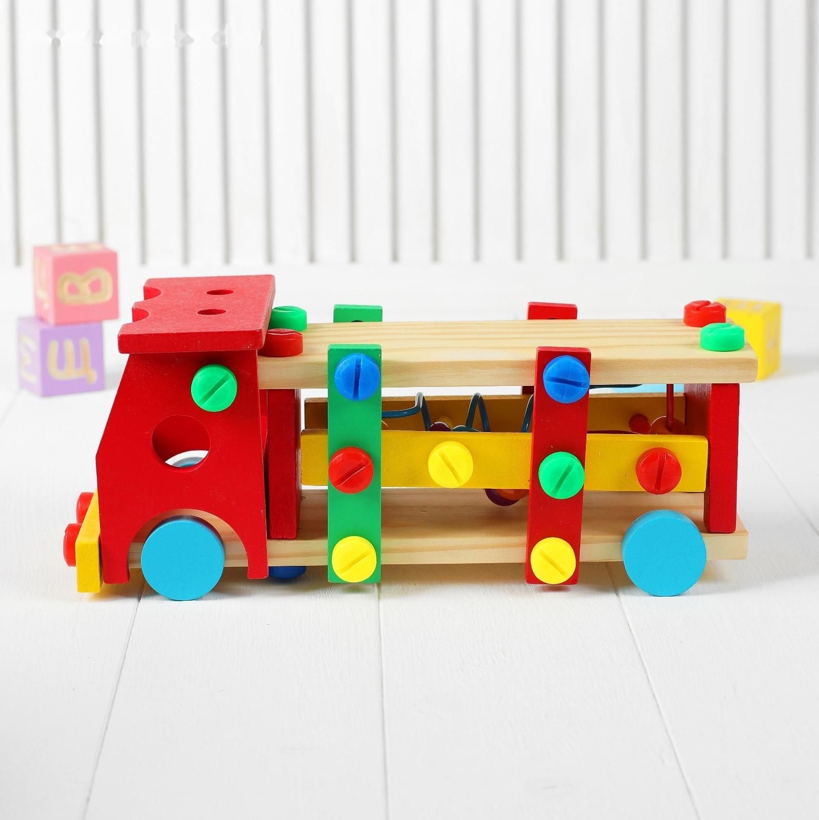 Конструктор - машина, с серпантинкой