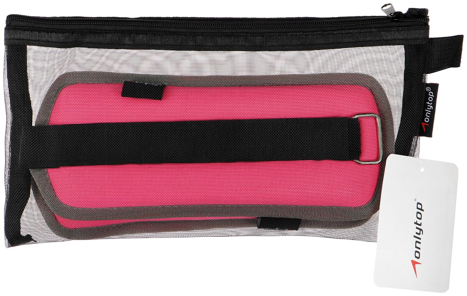 Утяжелители неопреновые ONLYTOP, 2 шт. х 0,25 кг, цвет розовый