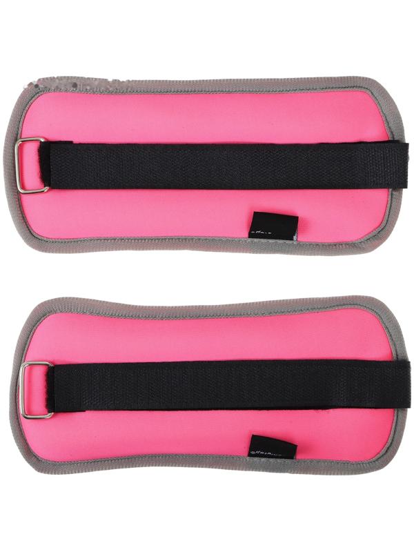 Утяжелители неопреновые ONLYTOP, 2 шт. х 0,25 кг, цвет розовый