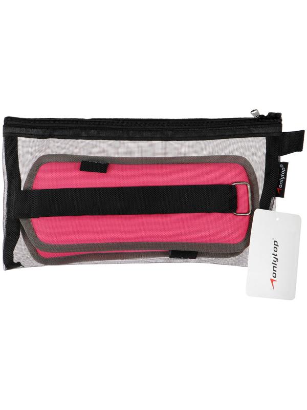 Утяжелители неопреновые ONLYTOP, 2 шт. х 0,25 кг, цвет розовый