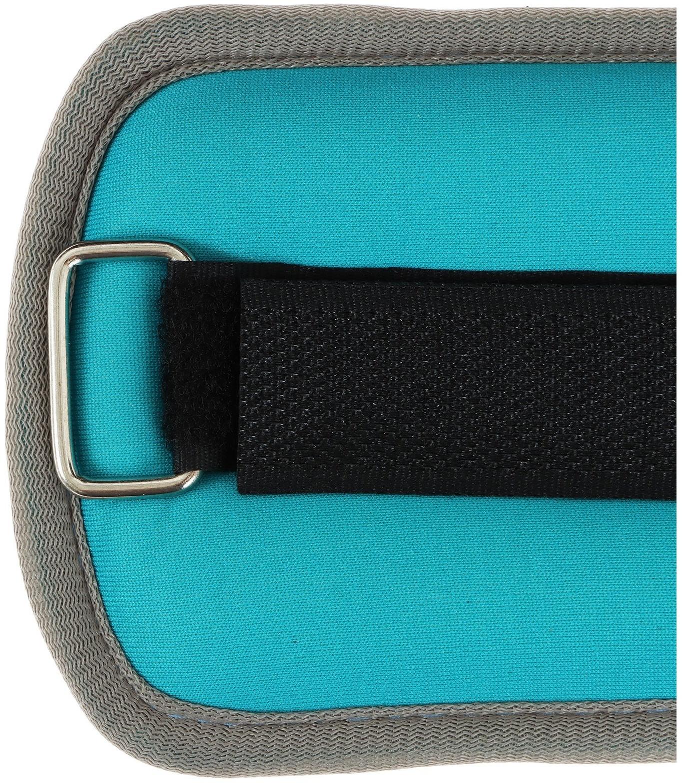 Утяжелители неопреновые ONLYTOP, 2 шт. х 0,25 кг, цвет мятный