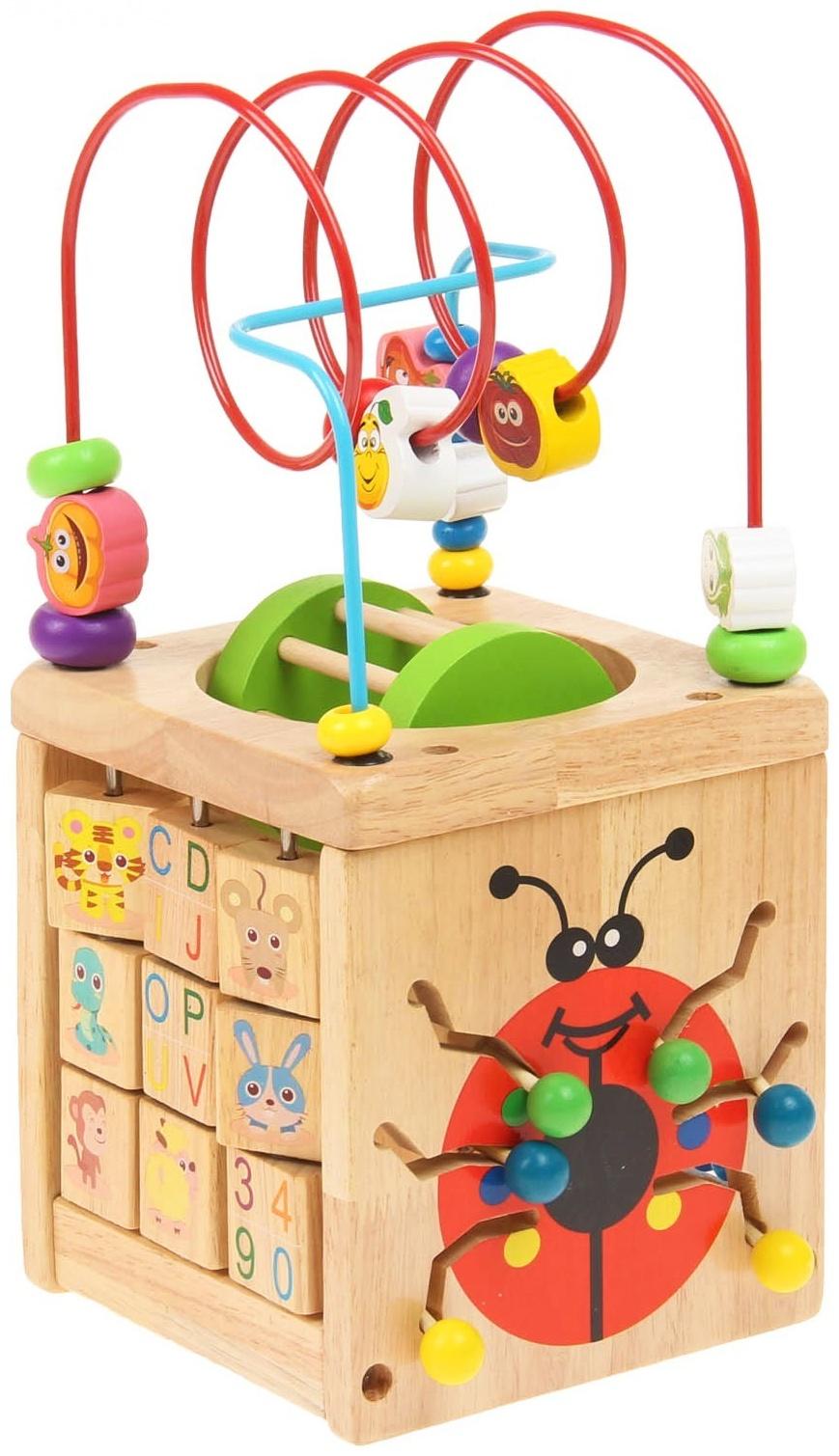 Уценка Логический куб с серпантинкой «Божья коровка»