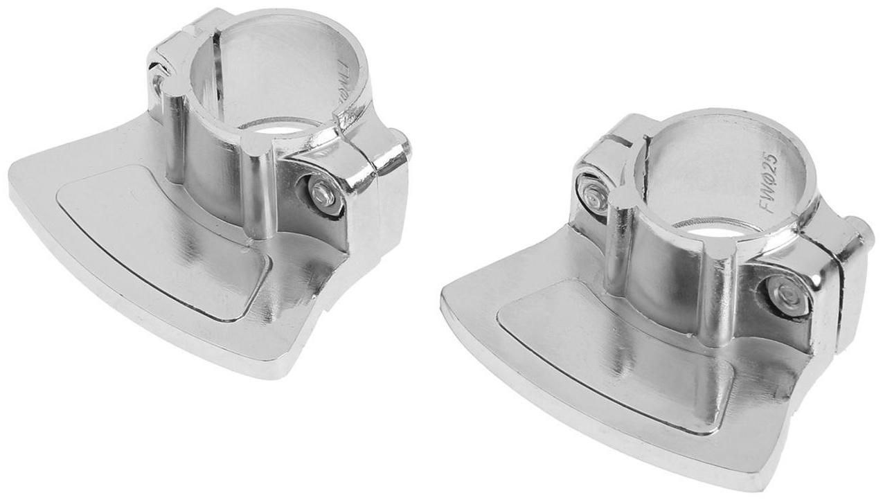 Полкодержатель односторонний R-61  d-25    10/100 ,  набор 2 шт