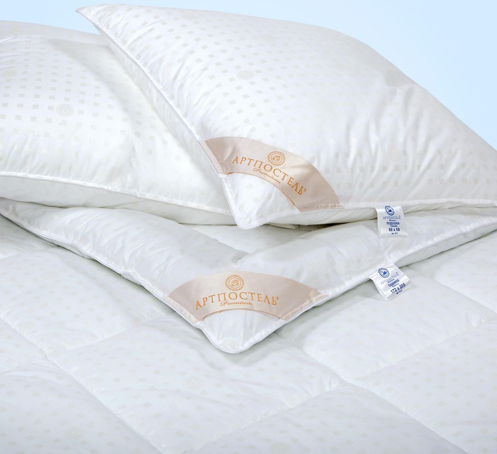 Подушка Лебяжий пух, 48х68 см