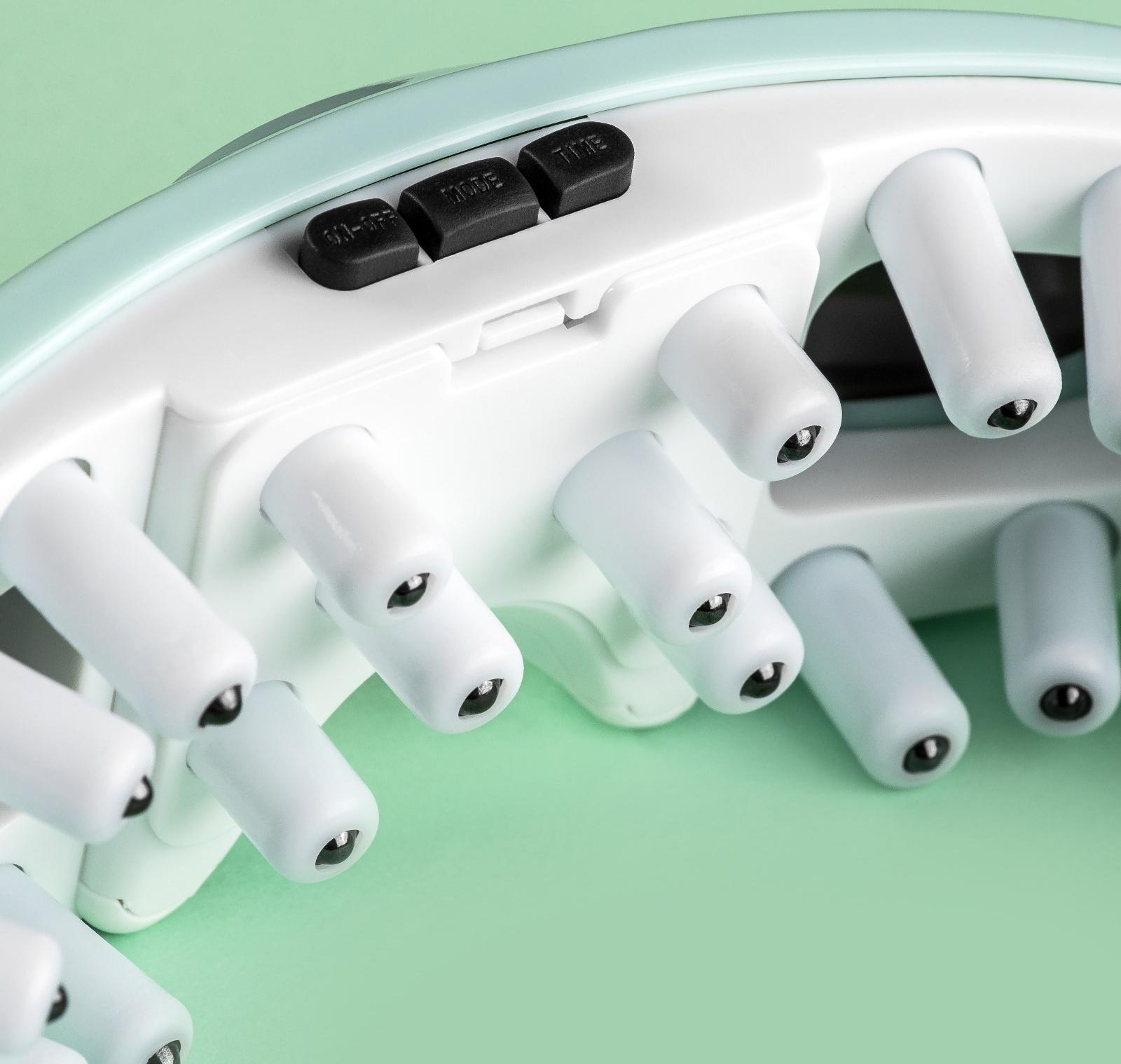 Массажёр для глаз Luazon LEM-10, 2 режима, 2хAAА (не в комплекте), МИКС