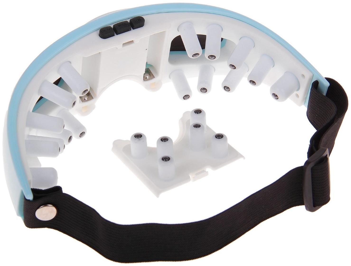 Массажёр для глаз Luazon LEM-10, 2 режима, 2хAAА (не в комплекте), МИКС