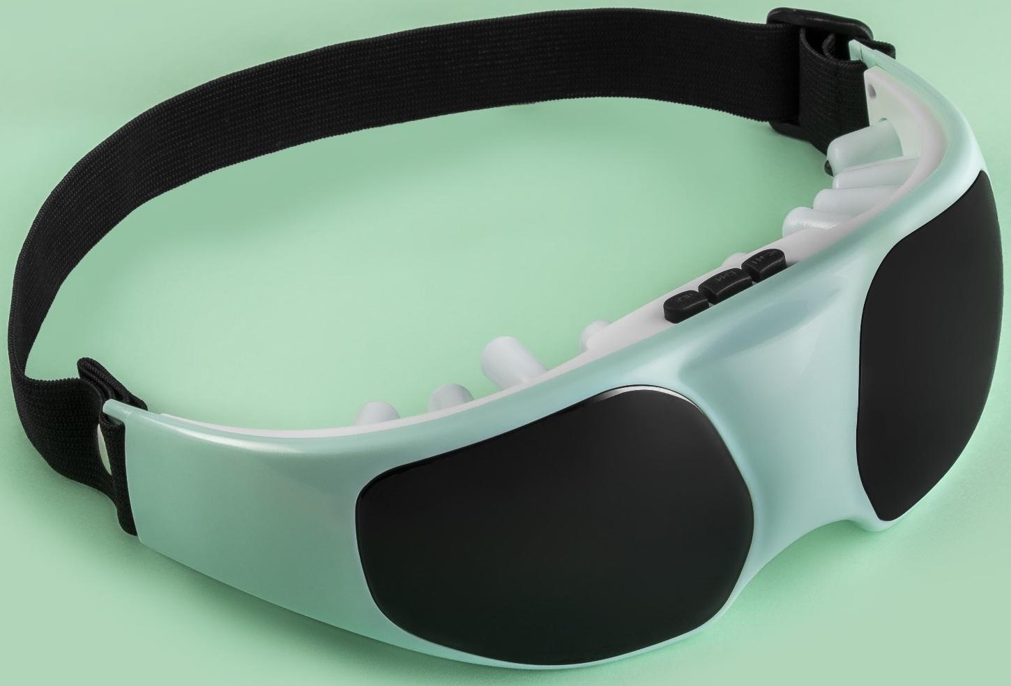 Массажёр для глаз Luazon LEM-10, 2 режима, 2хAAА (не в комплекте), МИКС