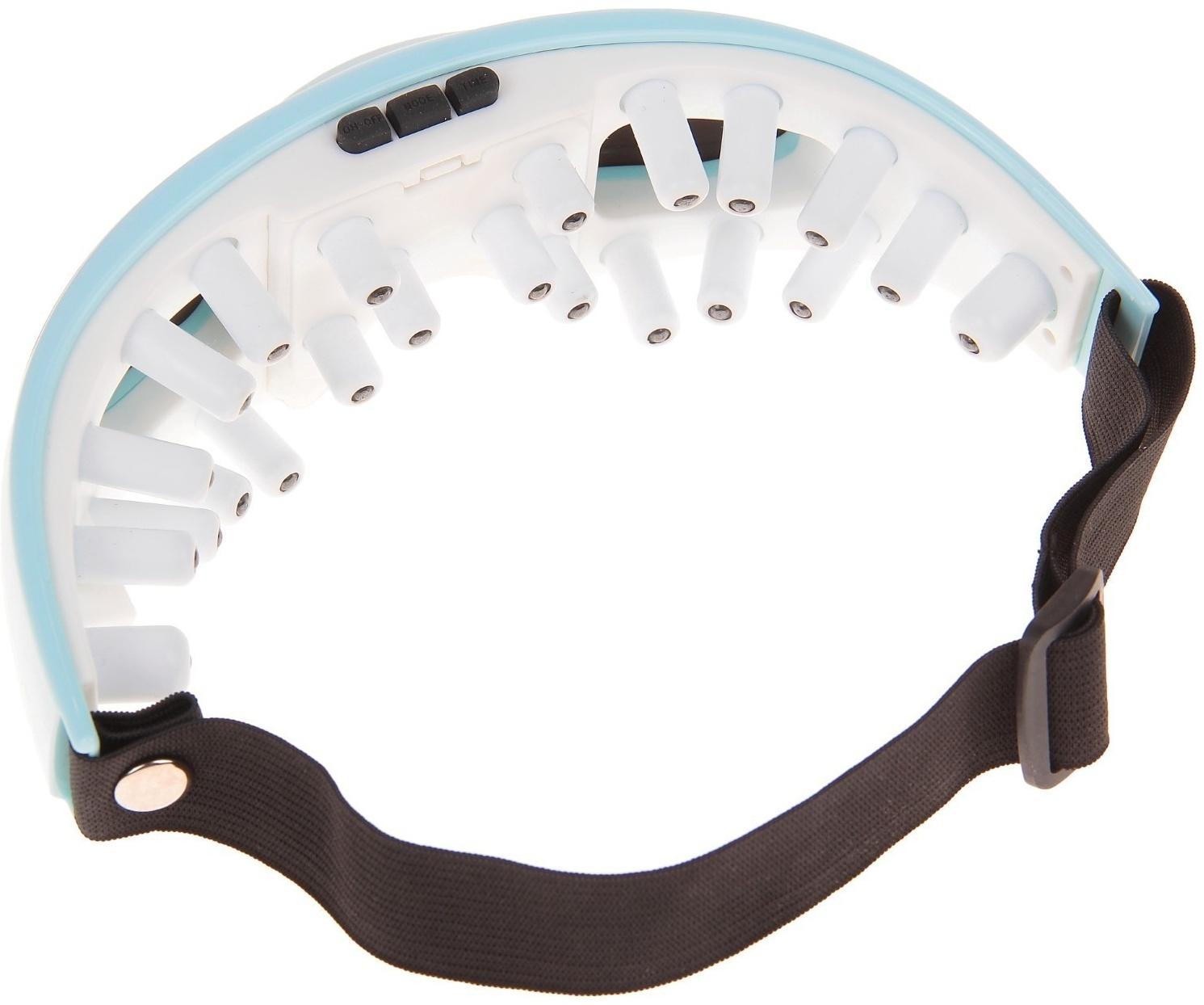 Массажёр для глаз Luazon LEM-10, 2 режима, 2хAAА (не в комплекте), МИКС