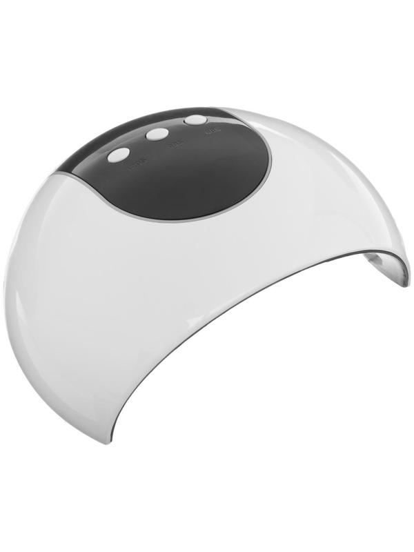 Лампа для гель-лака Luazon LUF-17, LED, 24 Вт, 8 диодов, таймер 60/90/120 сек,USB, белая