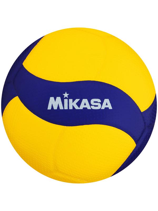 Волейбольный мяч Mikasa V300W, клееный, 18 панелей, р. 5, microfiber PU