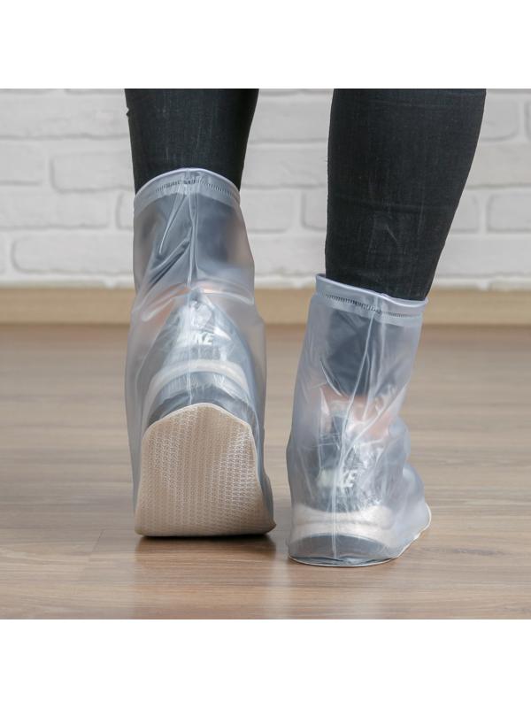Чехлы на обувь «Классика» прозрачные, надеваются на размер обуви 37-38