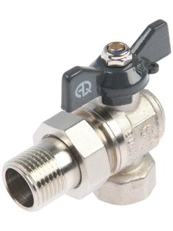 Кран шаровой AQUALINK, PN 30, внутренняя/наружная резьба 1/2