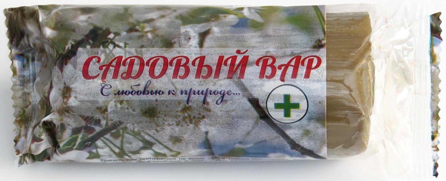 Средство для заживления повреждений деревьев Садовый вар, 150 г