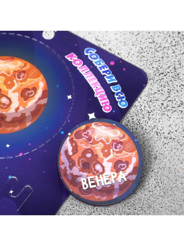 Брошь деревянная 