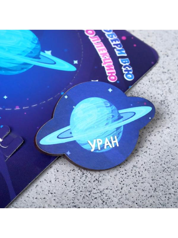 Брошь деревянная 