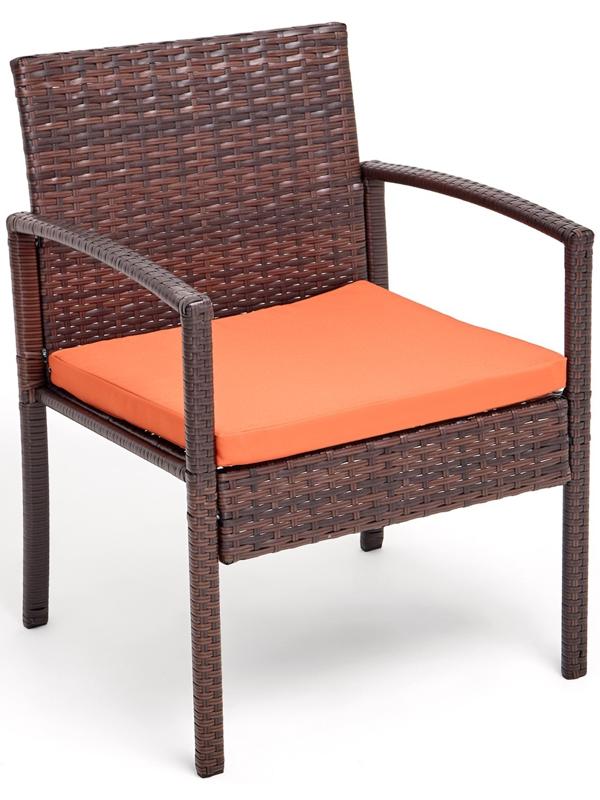 Набор садовой мебели: Стол 80 х 50 х 38 см, диван 106 x 58 x 84 см, 2 кресла 59 x 58 x 84 см