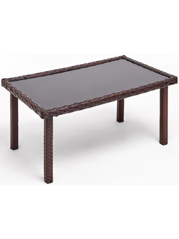 Набор садовой мебели: Стол 80 х 50 х 38 см, диван 106 x 58 x 84 см, 2 кресла 59 x 58 x 84 см