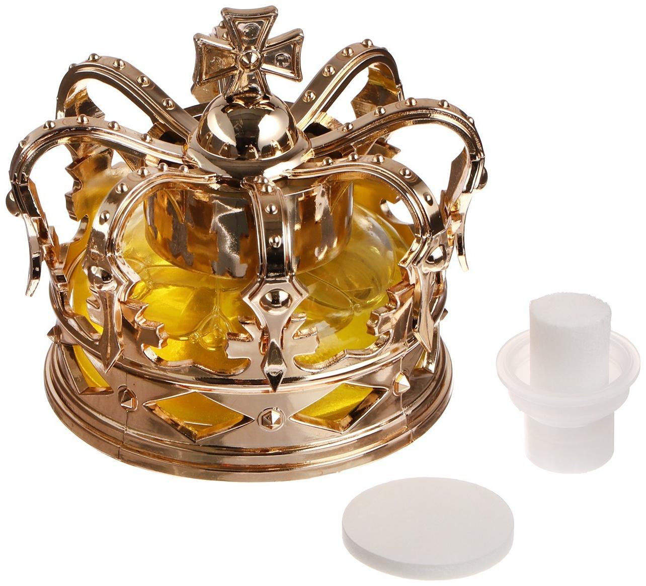 Ароматизатор на панель, Корона, освежающий лимон, пластик