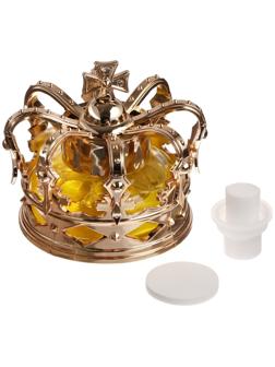 Ароматизатор на панель, Корона, освежающий лимон, пластик