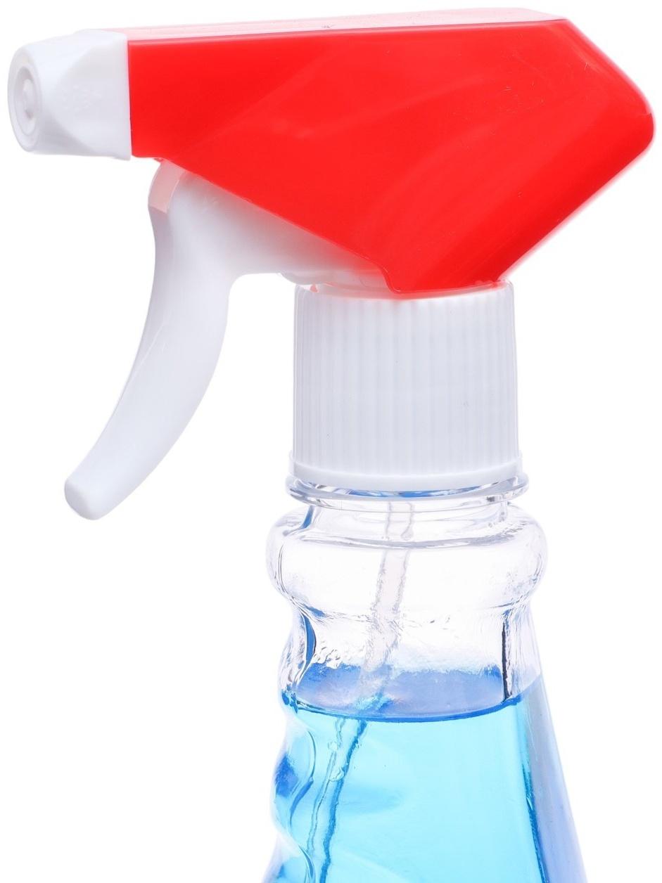 Средство для мытья стёкл и зеркал БАРХАТ ISKRA, Альпийская свежесть, 750 мл