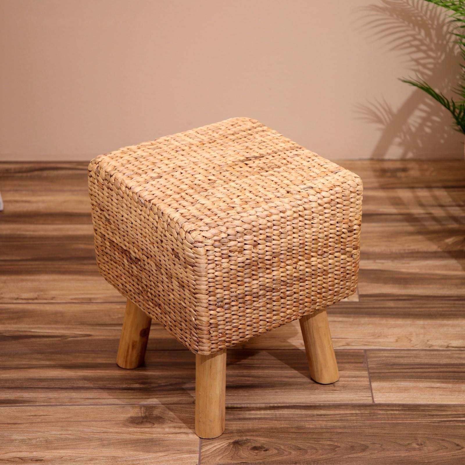 Табурет плетёный 40х40х50 см
