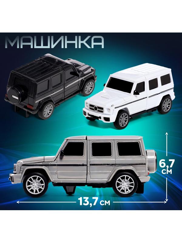 Робот «Джип», трансформируется автоматически при столконовении, цвет МИКС