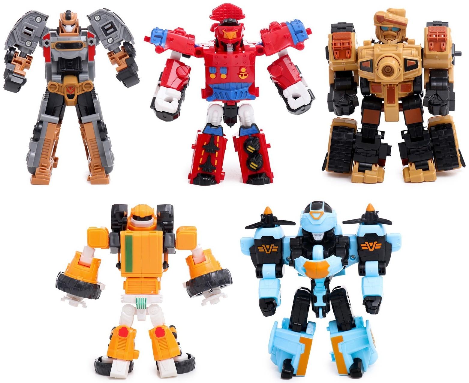 Набор роботов «Автоботы», 5 штук, трансформируются