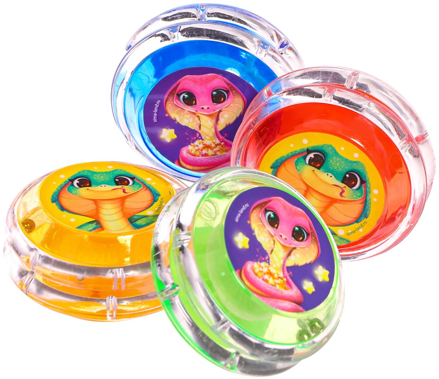 Йо-Йо «Удачи», змейки, d=5.5 см, МИКС