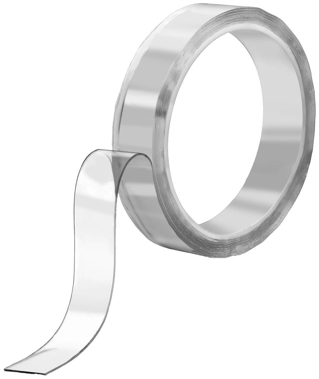 Двусторонняя самоклеящаяся лента ЛОМ, 20 мм х 2 м