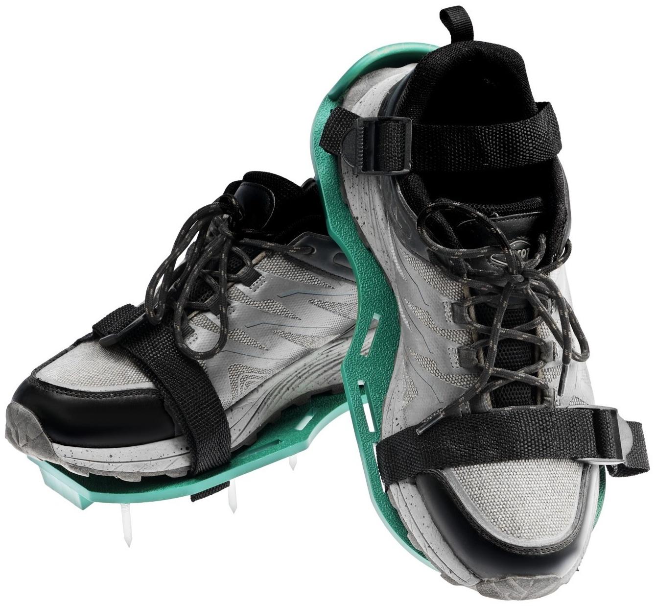 Подошвы ТУНДРА, шипованные, для наливного пола, 300×130 мм, длина шипа 42 мм, 2 шт.